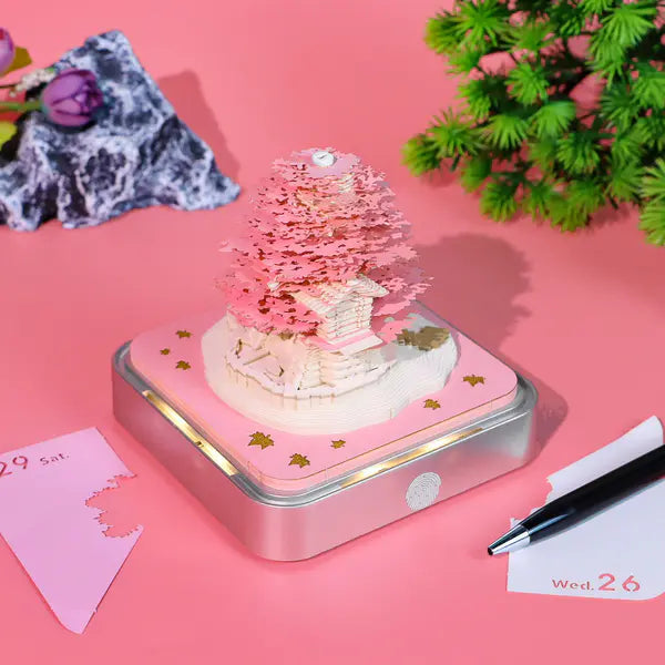 咲く桜アートカレンダー(2026年）