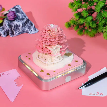 咲く桜アートカレンダー(2026年）