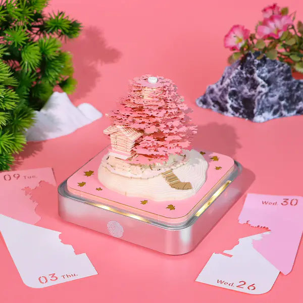咲く桜アートカレンダー(2026年）