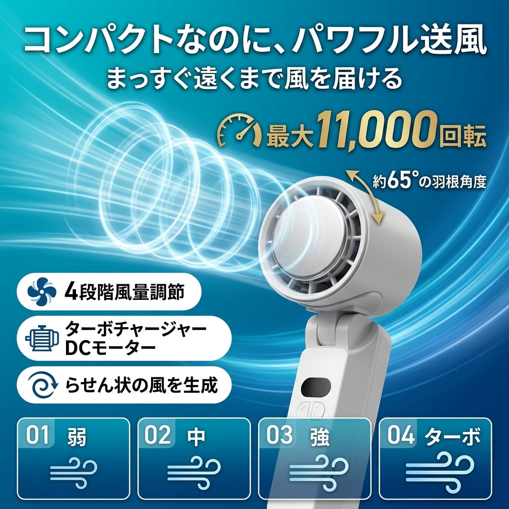 moifan 公式 ハンディファン 扇風機 冷却プレート ハンディファン冷却プレート 冷却ハンディファン 首掛け かわいい おしゃれ 折りたたみ 2025 5000mAh 暑さ対策