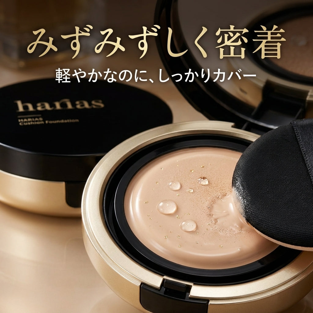 【通常購入】HARIAS（ハリアス）薬用クッションファンデーション